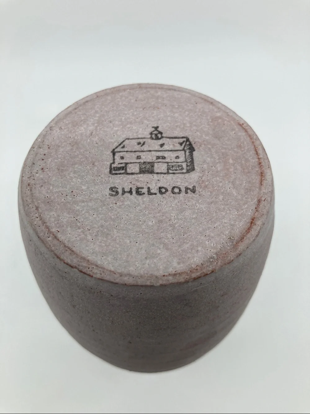 Sheldon Ceramics Terra Cotta Bottle Vase 6”